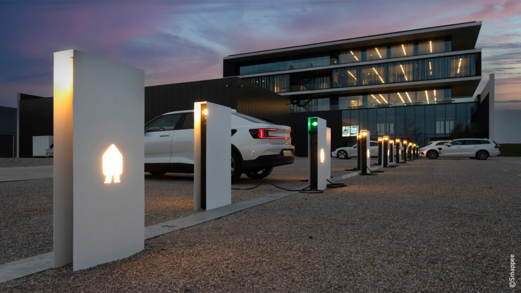 Bornes de recharge entreprise